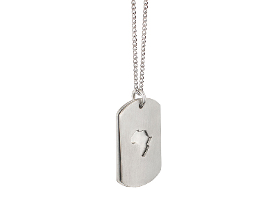 Stainless Steel Africa Dog Tags